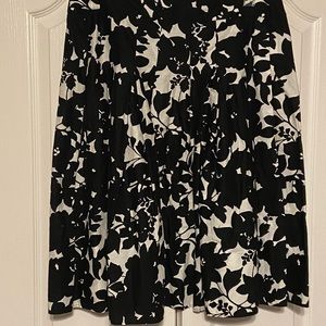 Sweet & Salt L Black & White skirt
